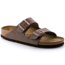 Load image into Gallery viewer, Birkenstock Womens Arizona 2 Strap Sandal  Birkibuc Mocha
