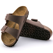 Load image into Gallery viewer, Birkenstock Womens Arizona 2 Strap Sandal  Birkibuc Mocha
