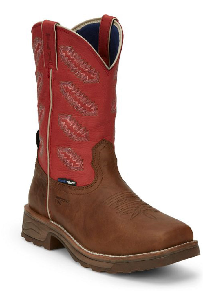 Tony Lama Men’s Energy Composite Toe Work Boot.