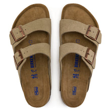 Load image into Gallery viewer, Birkenstock Arizona Soft Footbed Unisex Sandal Taupe Suede
