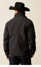 Load image into Gallery viewer, Ariat Mens Logan Soft Shell Jacket Black/Black
