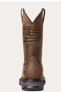 Ariat Mens Workhog XT Patriot H2O CT Brown