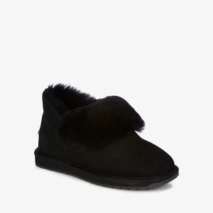 Emu Australia Womens  Mintaro Platform Sheepskin Slipper Black