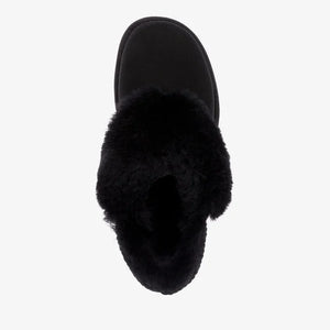 Emu Australia Womens  Mintaro Platform Sheepskin Slipper Black