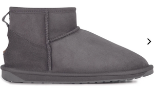 EMU Australia Womens Stinger Micro Sheepskin Boot Charcoal