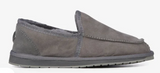 Emu Australia Men's Hume Platinum Sheepskin Slipper Charcoal