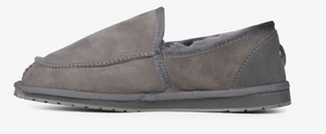 Emu Australia Mens Hume Platinum Sheepskin Slipper Charcoal