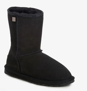 Emu Australia Womens  Platinum Stinger Slim Low Sheepskin Boot Black