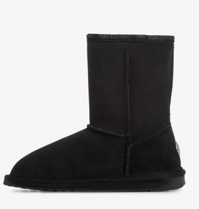 Emu Australia Womens  Platinum Stinger Slim Low Sheepskin Boot Black