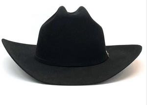 Resistol Men's 4 Inch Brim George Strait Felt Hat Black