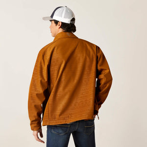 Ariat Mens Logo 2.0 Softshell Insulated Jacket Chestnut Embossed