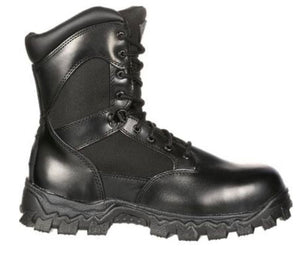 Rocky Mens Alpha Force Zipper Composite Toe Public Service Boot