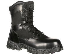 Load image into Gallery viewer, Rocky Mens Alpha Force Zipper Composite Toe Public Service Boot
