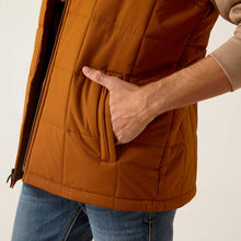 Load image into Gallery viewer, Ariat Mens Crius Insulated Vest Chestnut
