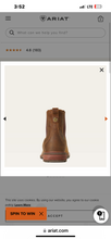 Load image into Gallery viewer, Ariat  Mens Wexford Waterproof Casual Boot Weathered Brown
