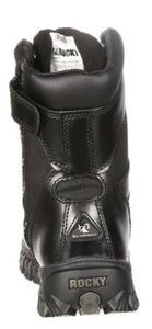 Rocky Mens Alpha Force Zipper Composite Toe Public Service Boot