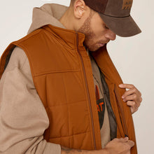 Load image into Gallery viewer, Ariat Mens Crius Insulated Vest Chestnut
