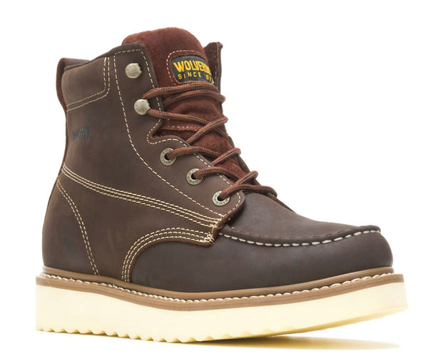 Wolverine wedge sole work shops boots