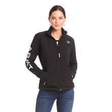 Load image into Gallery viewer, Ariat Womens New Team Softshell Jacket Black
