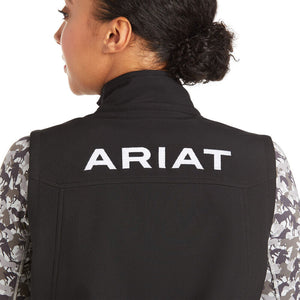 Ariat Womens New Team Softshell Vest Black