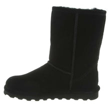 Load image into Gallery viewer, Bearpaw Womens Elle Short Suede Black Boot
