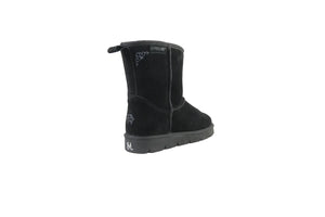 Superlamb Argali Womens Sheepskin 7.5" Boot Black