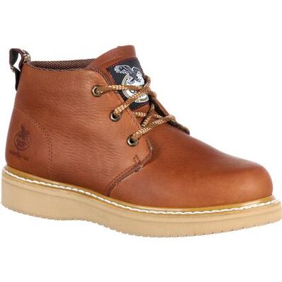 Georgia  Menâ 4 Inch Soft Toe Chukka Boot