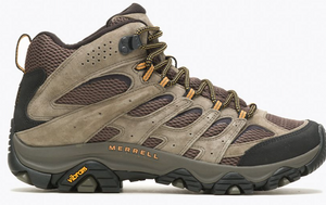 Merrell Mens Moab 3 Mid Top Hiking Boot Walnut