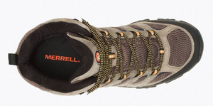 Merrell Mens Moab 3 Mid Top Hiking Boot Walnut