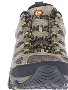 Merrell Mens Moab 3 Low Top Hiking Sneaker Walnut/Moss