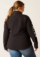 Load image into Gallery viewer, Ariat Womens New Team Softshell Jacket Black
