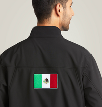 Load image into Gallery viewer, Ariat Mens New Team Softshell Mexico Jacket Black
