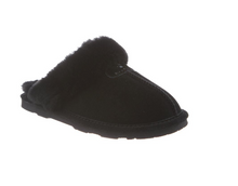 Load image into Gallery viewer, Bearpaw Womens Loki Suede Slide Slipper Black
