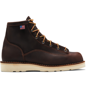 Danner Mens Bull Run 6 Inch Soft Toe Work Boot