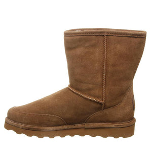 Bearpaw Mens Brady Short Sheepskin Boot Hickory