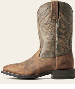 Ariat Mens Amos Western Boot Sorrel Crunch