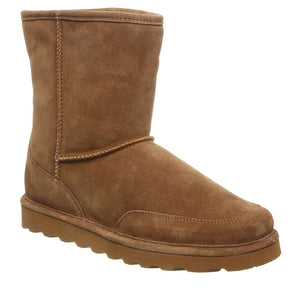 Bearpaw Mens Brady Short Sheepskin Boot Hickory