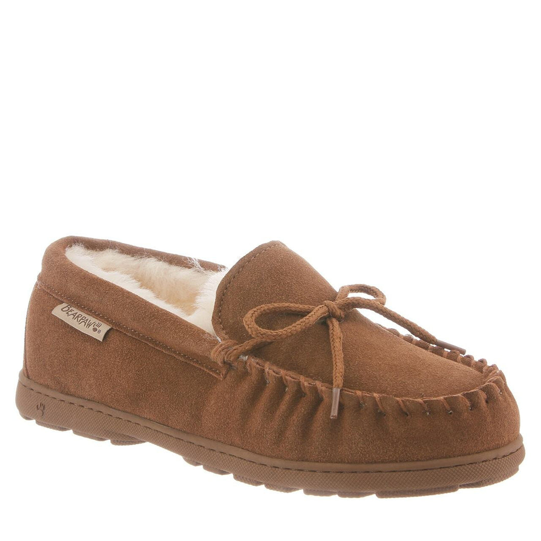 Bearpaw Womens Mindy Moc Slipper Hickory