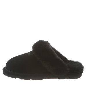 Bearpaw Womens Loki Suede Slide Slipper Black