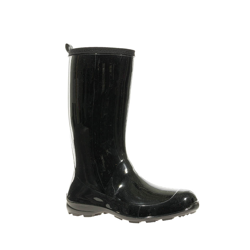 KAMIK Womens HEIDI 12INCH WP RAIN BOOT BLACK