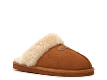 Load image into Gallery viewer, Bearpaw Womens Loki Side Suede Slipper Hickory
